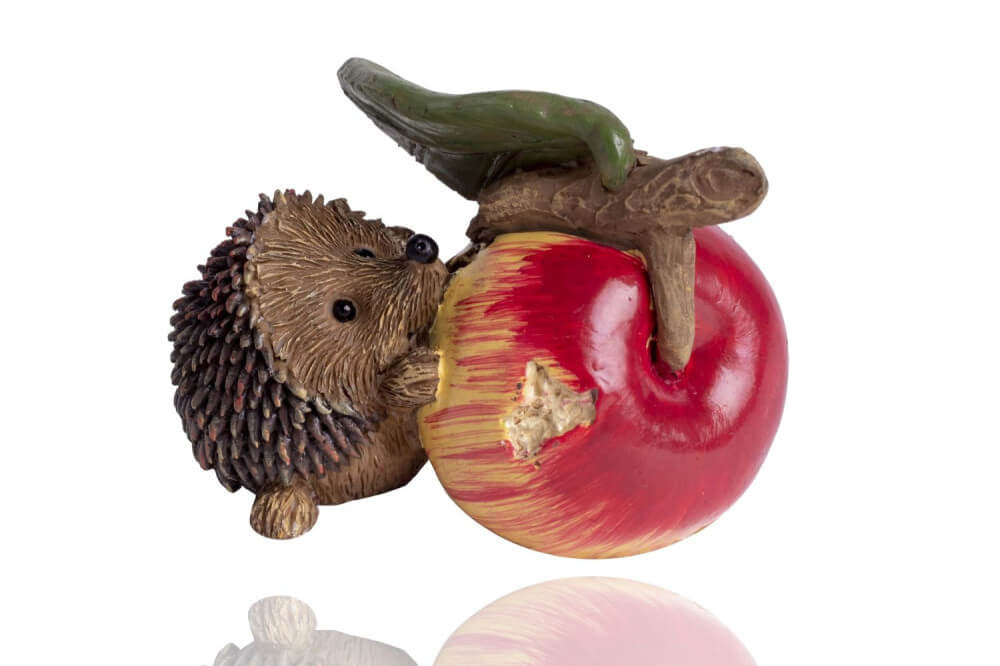 Süni almával dekoráció - 7,5 cm