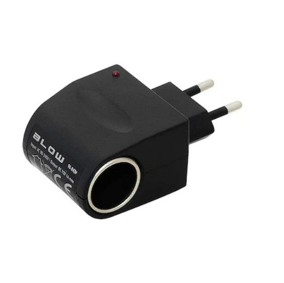 Fali hálózati szivargyújtós adapter  230V-12V átalakító