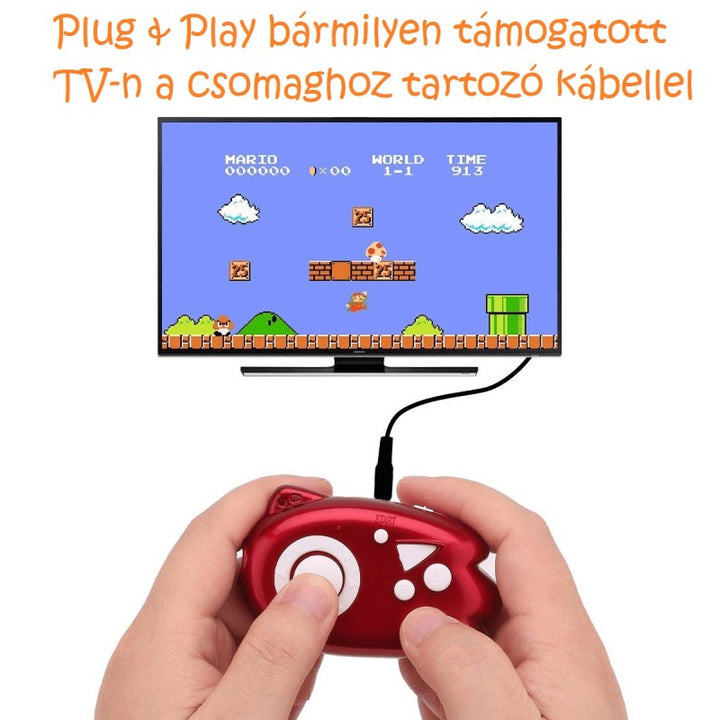 Retro játékkonzol 89 játékkal