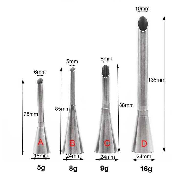 Süteménytöltő, fánktöltő (4 db)