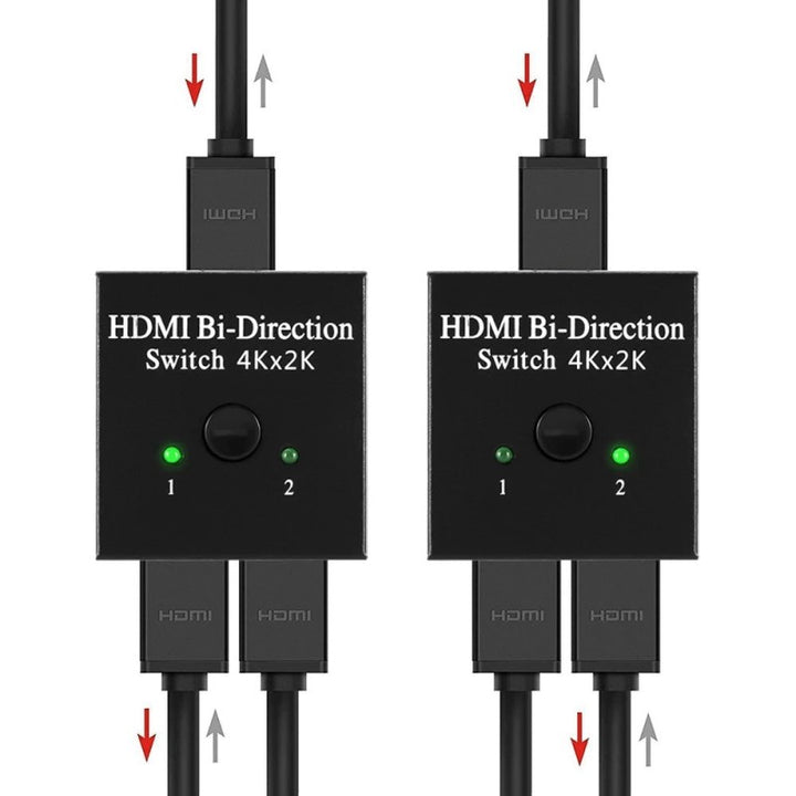 4K HDMI elosztó kapcsolóval, kétirányú