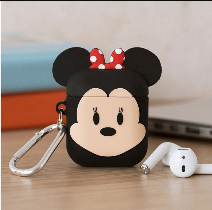 AirPods töltőtok akasztóval - Minnie egér