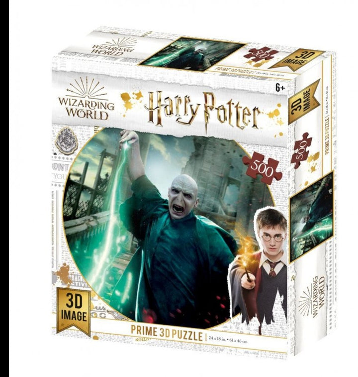 Harry Potter Voldemort 3D puzzle, 500 darabos