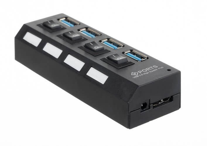 USB Hub - 4 USB porttal (3.0)