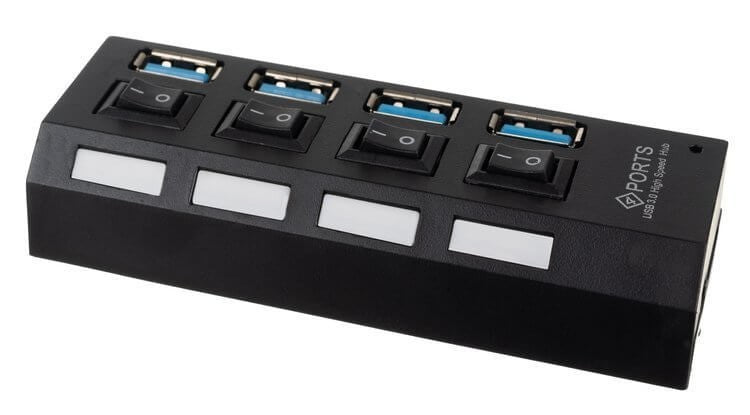 USB Hub - 4 USB porttal (3.0)