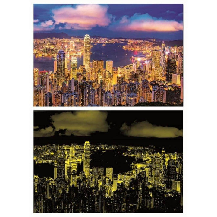 Hong Kong neon puzzle - 1000 darabos