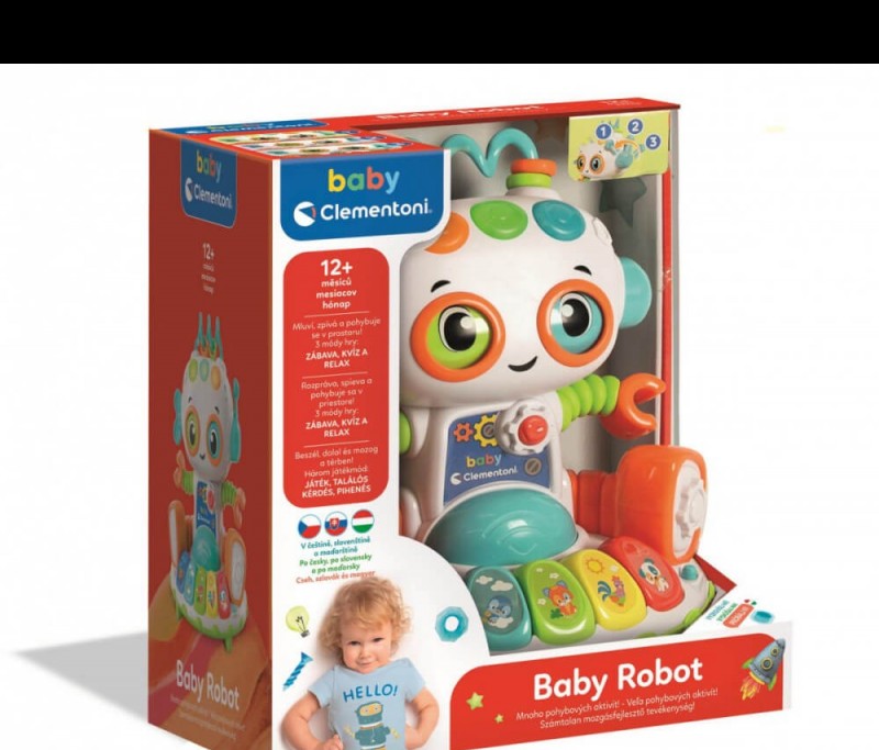 Magyarul beszélő Baby Robot - Interaktív játék