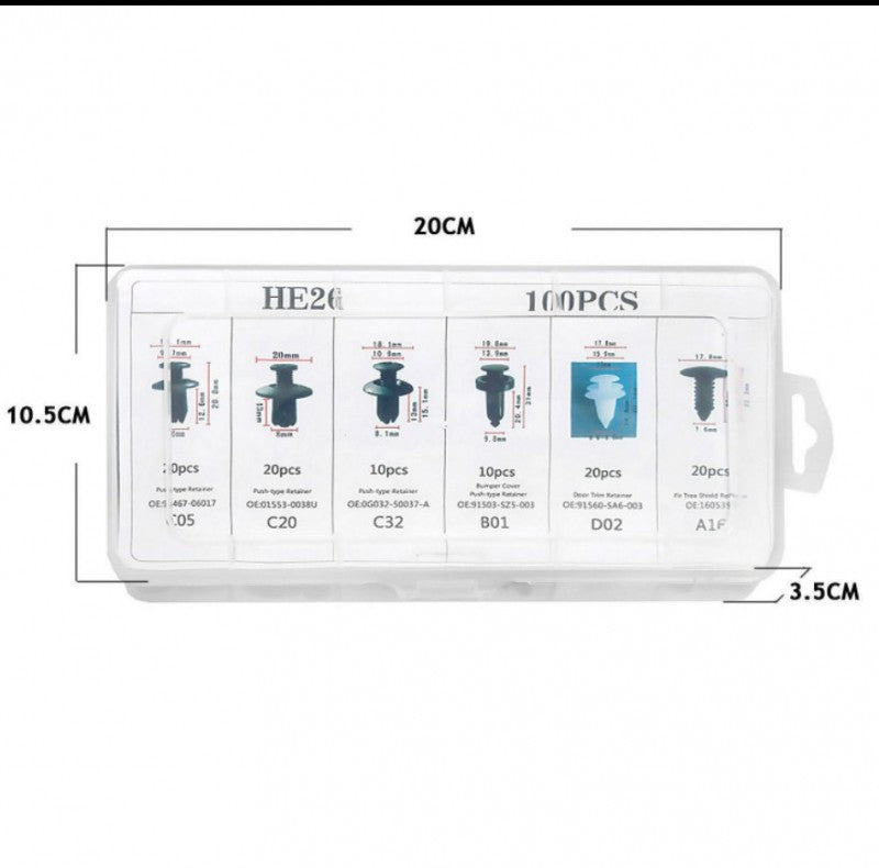 100db-os Autó patent szett