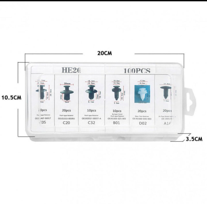 100db-os Autó patent szett