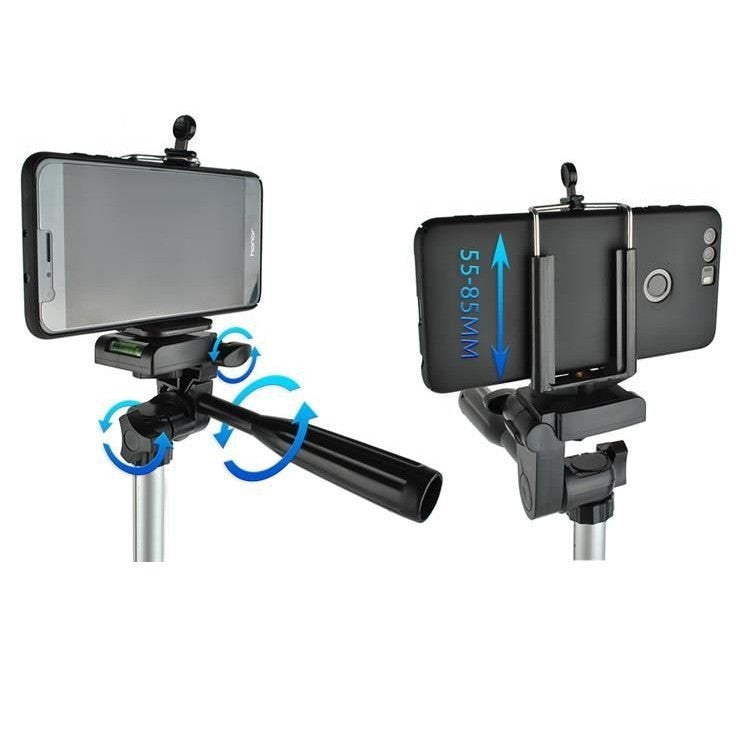 Tripod állvány bluetooth-os távirányítóval