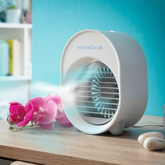 Mini ultrahangos párásító és ventilátor