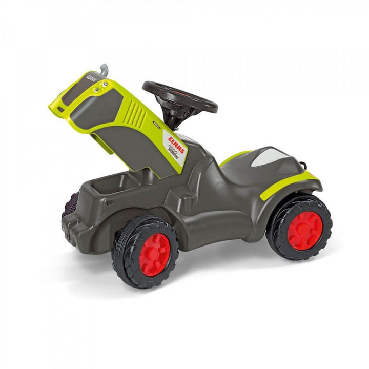 Lábbal hajtós mini traktor (neonzöld színben)