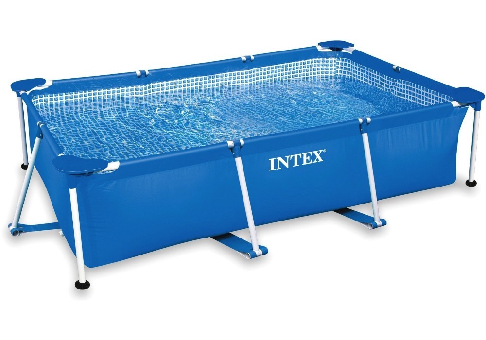 INTEX Metal medence 220 x 150 x 60 cm