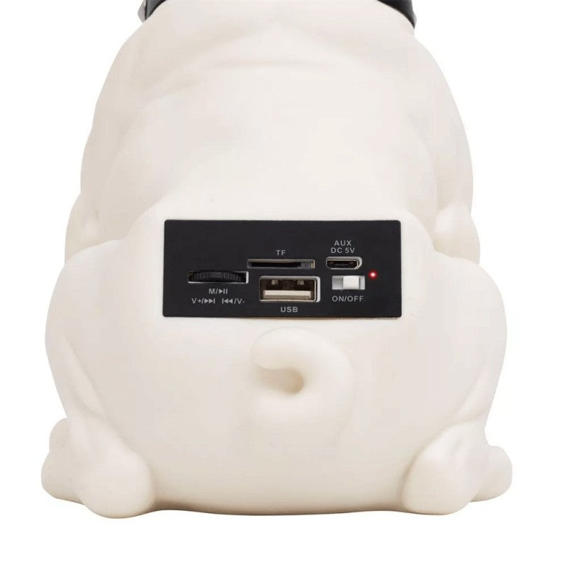 Bulldog formájú bluetooth hangszóró