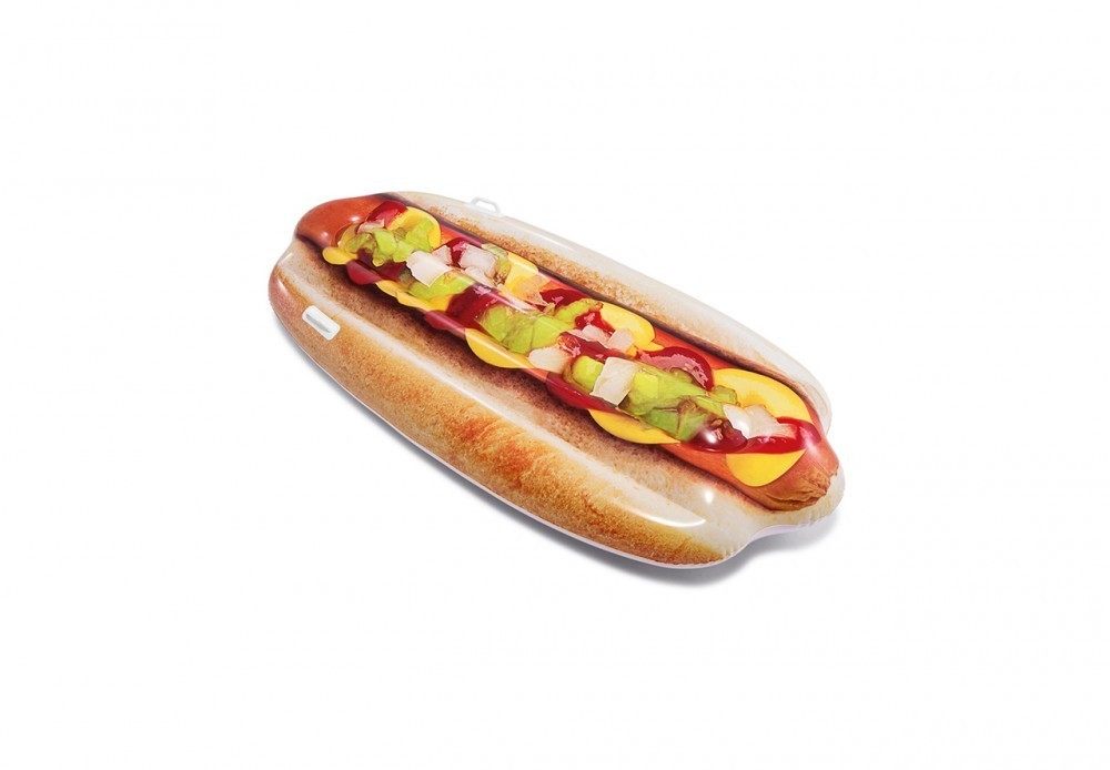 Intex Hot-Dog alakú felfújható matrac