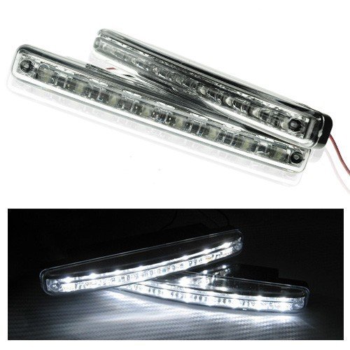 8 LED DRL nappali menetfény