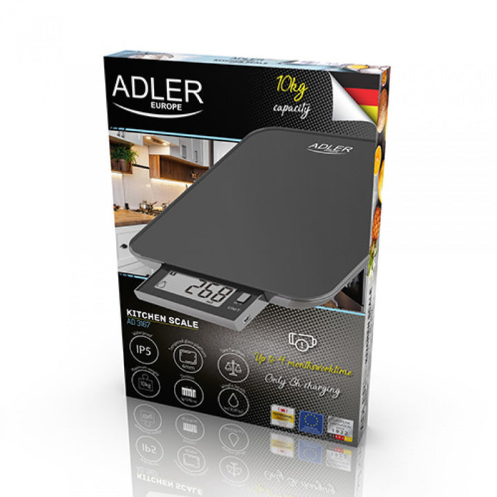 Adler Konyhai mérleg USB-vel