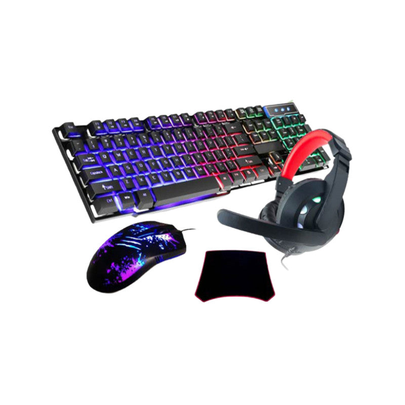 AOS profi gamer szett RGB világítással