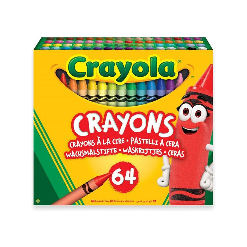 Crayola: Zsírkréta - 64 db-os