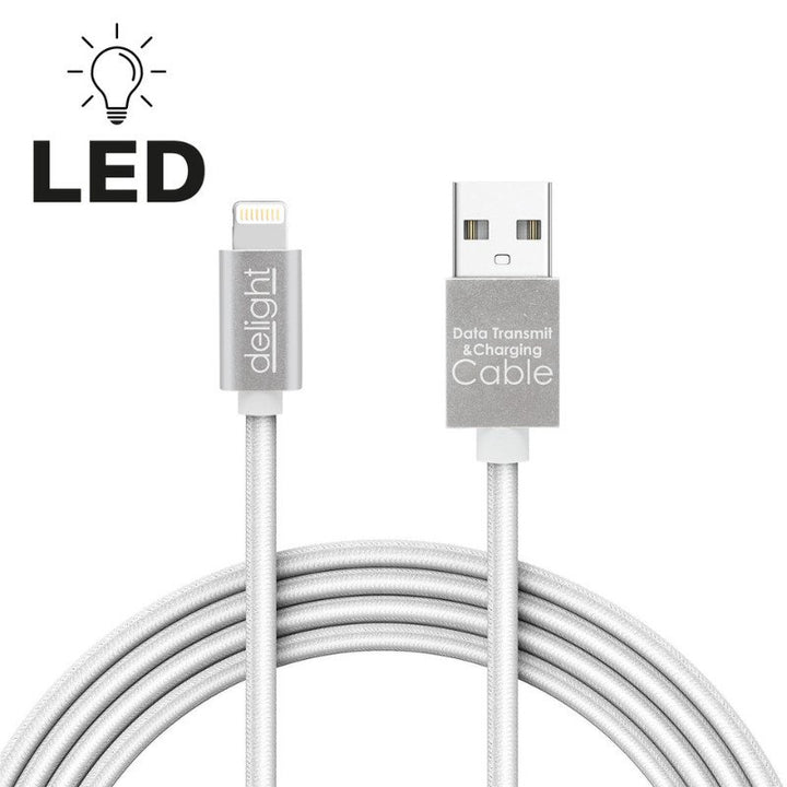 Delight LED-es lightning töltőkábel