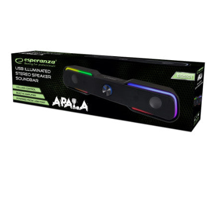 Esperanza Apala USB Hangszóró/SoundBar LED