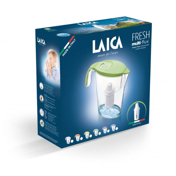 LAICA FRESH LINE vízszűrő kancsó mechanikus kijelzővel és 1 db classic (multi-flux) szűrőbetéttel