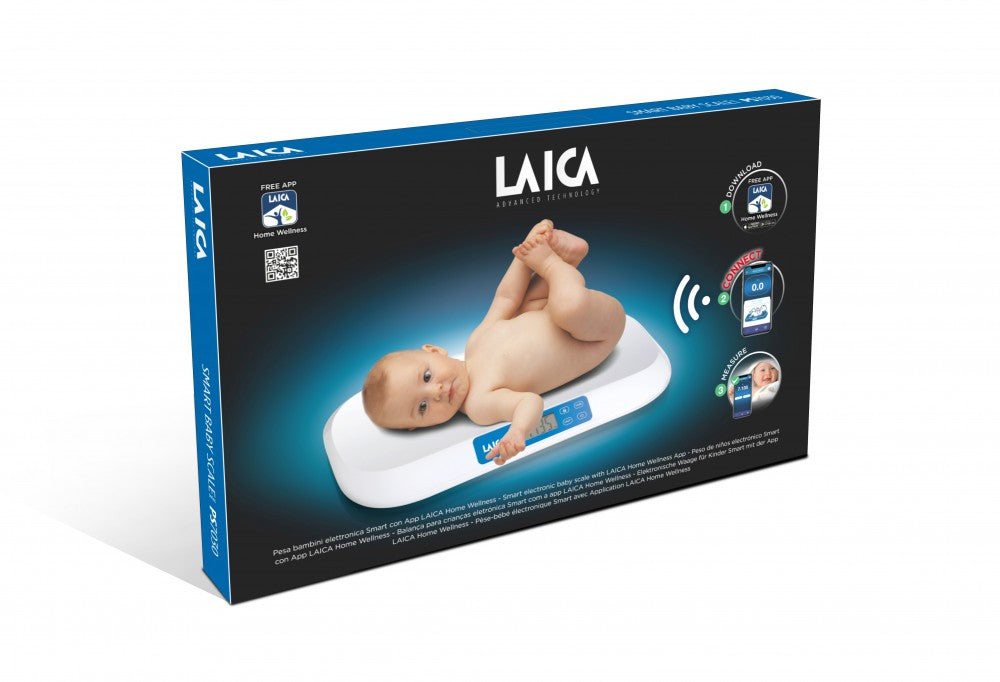 LAICA okos elektronikus baby mérleg, 20 kg / 5 g