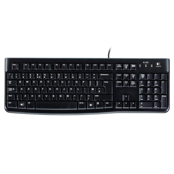 Logitech K120 vezetékes angol billentyűzet