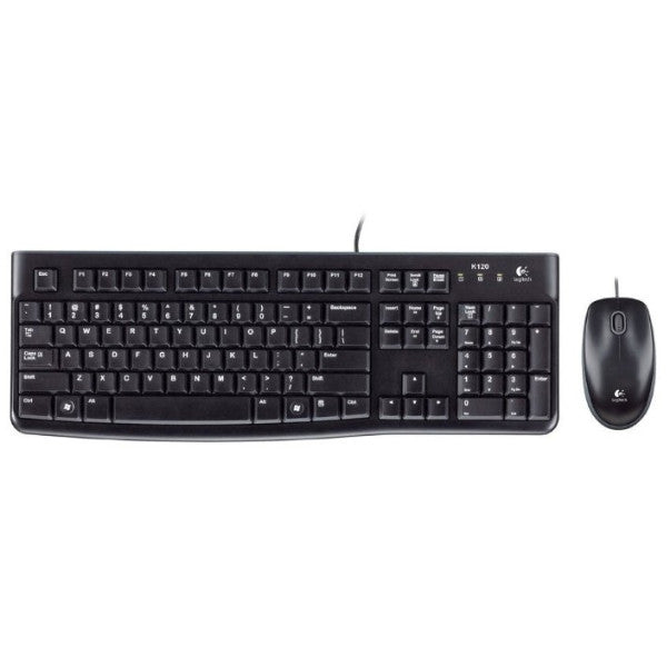 Logitech MK120 vezetékes angol billentyűzet + egér szett