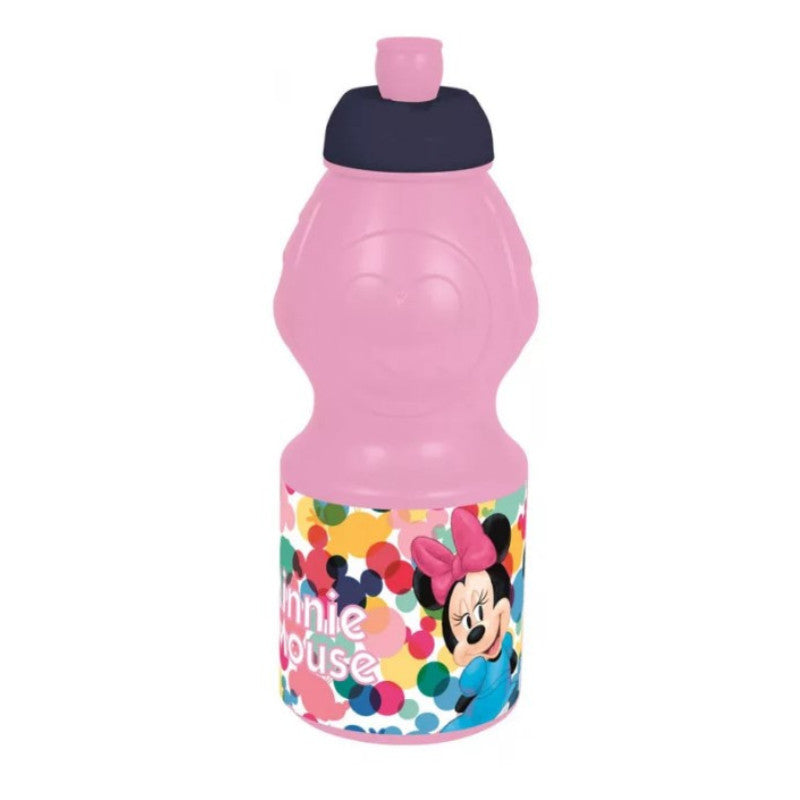 Minnie rózsaszín sportpalack  (400 ml)