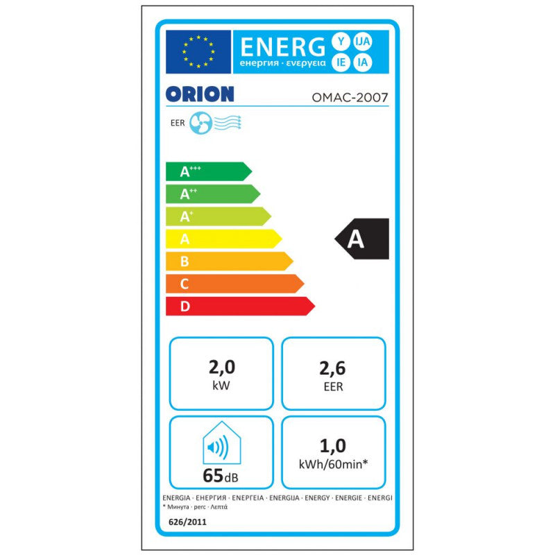 Orion 7000BTU mobilklíma