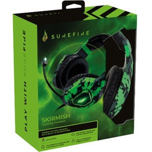 SUREFIRE 48821 Skirmish Gamer Vezetékes Fejhallgató mikrofonnal