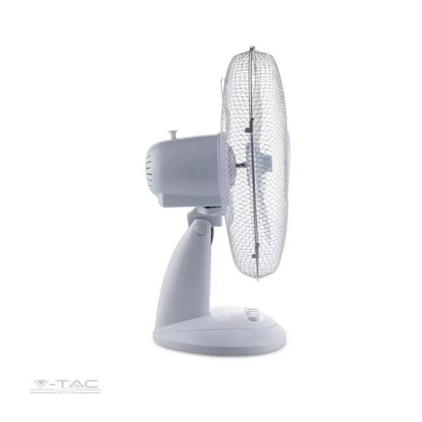 V-TAC fehér asztali ventilátor