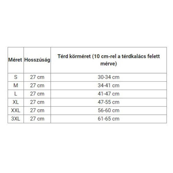 VivaFit sport térdszorító