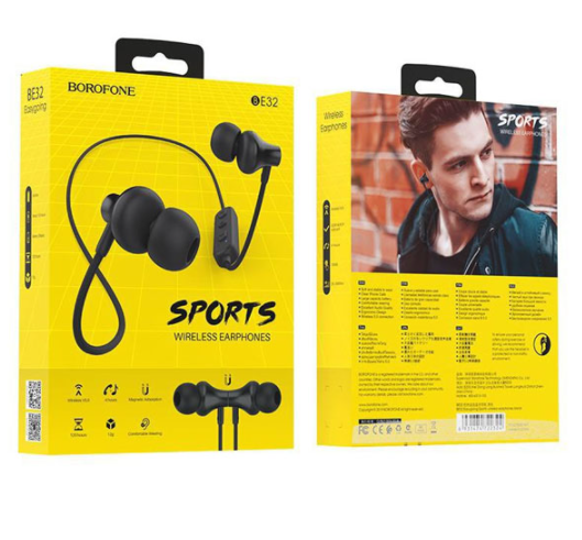 Bluetooth sport headset, vezeték nélküli fülhallgató