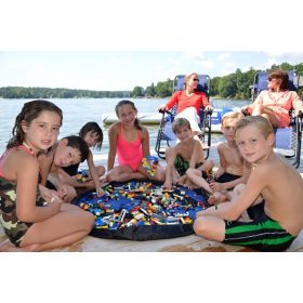   Gyerekszőnyeg, játékszőnyeg, összehúzható tárolós játékszőnyeg gyermekeknek