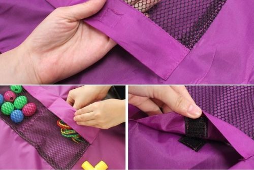 Gyerekszőnyeg, játékszőnyeg, összehúzható tárolós játékszőnyeg gyermekeknek