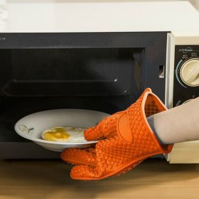   Sütőkesztyű, hőálló konyhai edényfogó szilikon kesztyű, 1 darab
