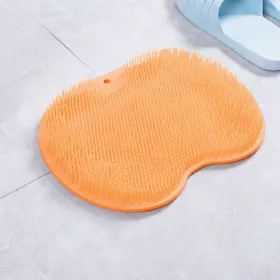   MassageBrush ergonomikus kefe lábmosáshoz és pihentető masszázshoz, szürke színben