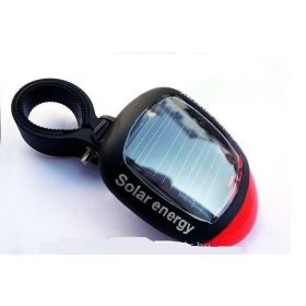   Napelemes Solar Kerékpár Hátsó LED Lámpa Biztonsági Fény Biciklihez