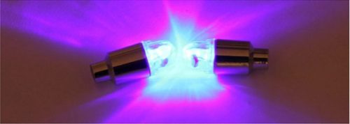 LED-es Világító Szelepsapka Szett (4 db) Kerékpárhoz és Autóhoz