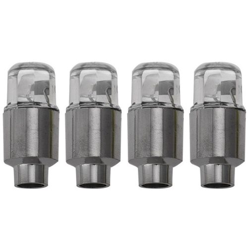 LED-es Világító Szelepsapka Szett (4 db) Kerékpárhoz és Autóhoz