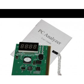   PC diagnosztika alaplap POST teszter kártya PCI és ISA foglalathoz