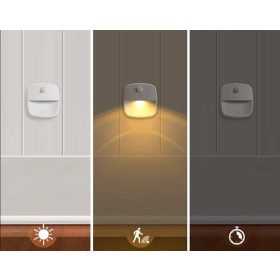   Mozgásérzékelős LED fali lámpa, kültéri és beltéri használatra