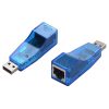 USB LAN Ethernet adapter konverter átalakító számítógépekhez és laptopokhoz