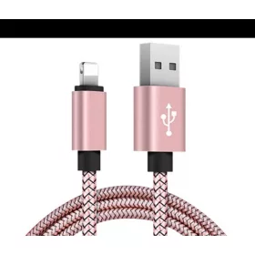   Extra strapabíró 1 méteres Lightning iPhone gyorstöltő és USB adatkábel gyors adatátvitelhez