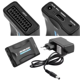   HDMI Scart átalakító adapter - Kiváló minőségű jelátvitel HDMI eszközökhöz