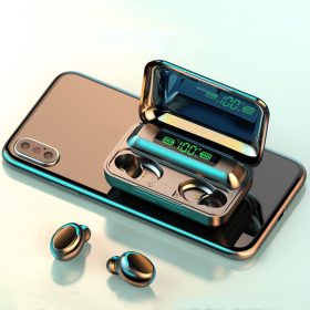   F9-10 TWS Bluetooth Vezeték Nélküli Fülhallgató Zenehallgatáshoz és Telefonáláshoz