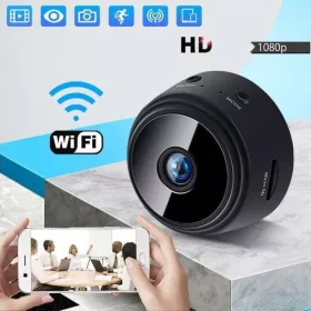   Miniatűr biztonsági megfigyelő mikro kamera rejtett felvételhez
