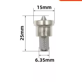   Mágneses csavar rögzítő készlet, Mágneses bitfej (5 db) 25 mm hosszúságú bitfejekkel szereléshez
